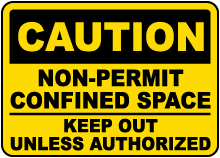 Keep Out Unless Authorized Sign