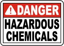 Indiana Pool Chemicals Sign