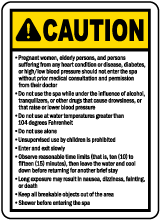 Kentucky Spa Rules Sign