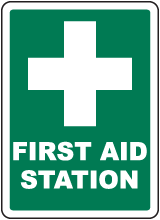 First Aid Station Sign