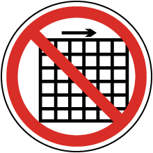 Do Not Operate Without Guards Label