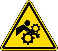 Rotating Gears / Arm Entanglement Label