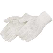 White String Knit Gloves (liner pairing)