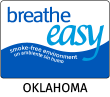 Oklahoma No Smoking Sign