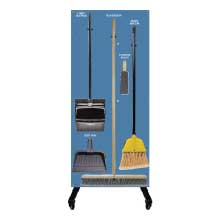 Clean and Sweep Tools 5S Dry Mobile Shadow Board Blue/Black