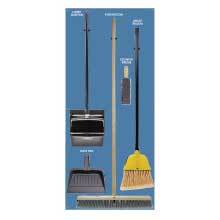 Clean and Sweep Tools 5S Dry Shadow Board Blue/Black