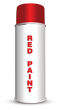 Red Permanent Water Based Stencil Paint