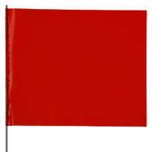 Red Utility Marking Flag