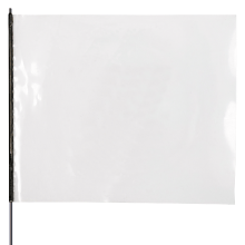 Clear Utility Marking Flag 