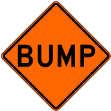Bump Roll-Up Sign - X4726