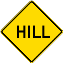 Hill Sign
