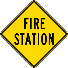 Fire Station Sign