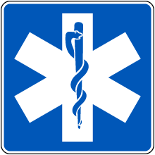 Emergency Medical Services Sign