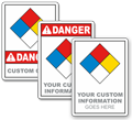 Custom NFPA 704 Safety Sign