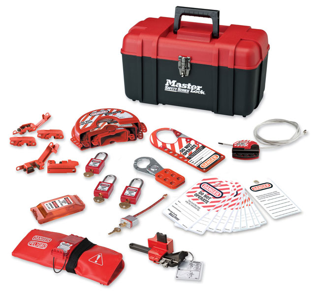 Master Lock Portable Personal Safety Lockout Kit C3026-1457VE410KA