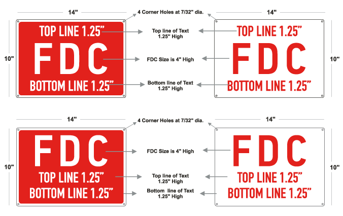 FDC Signs