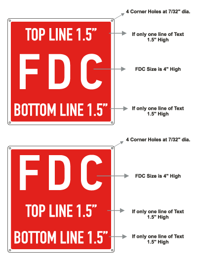 Fdc Sign Printable