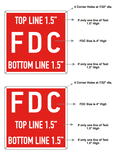 FDC Signs