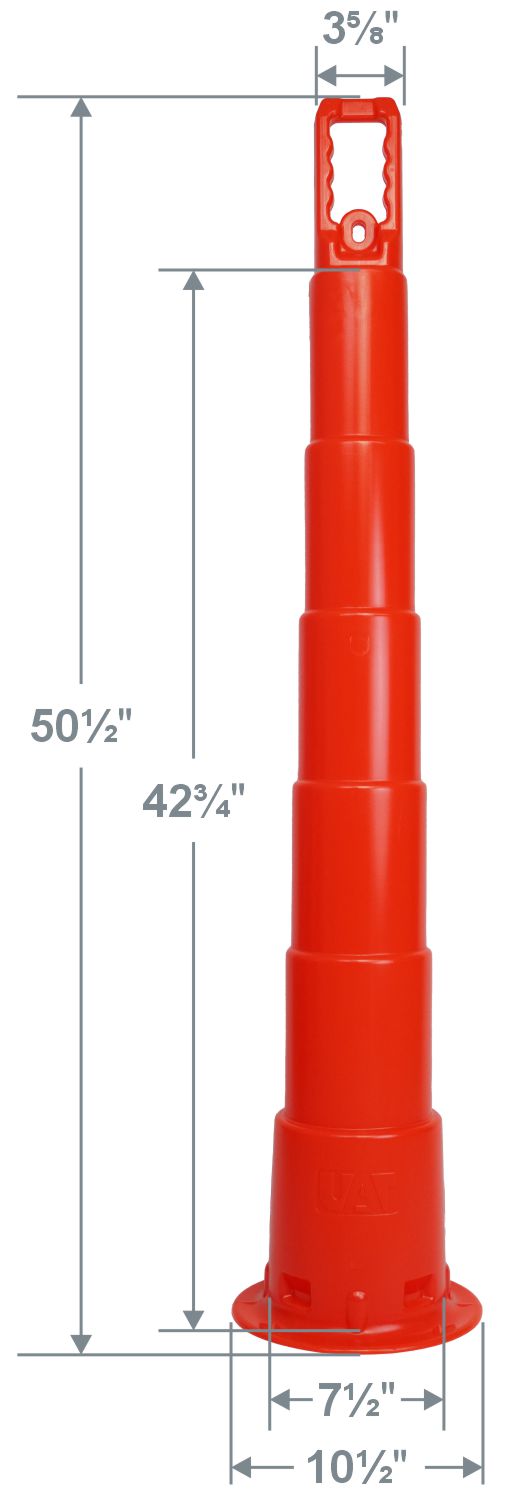 Channelizer Cone Grip Cavity