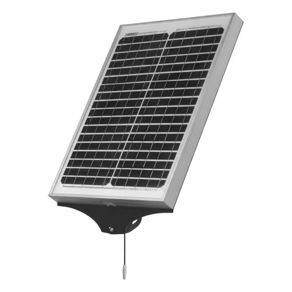 A single solar panel for the RRFB system.