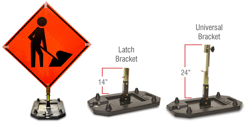 Zephyr Rubber Sign Stand **Sign Stand Only**