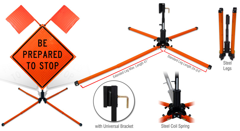 Single-Spring Stand