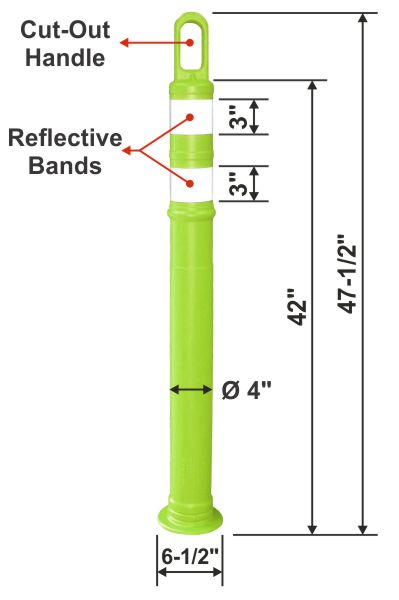 Lime Post Size Specifications