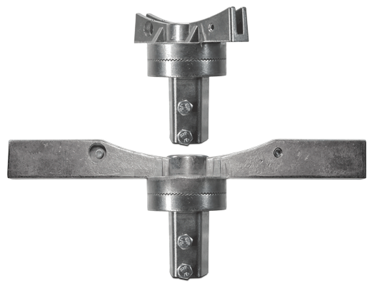 ully Adjustable U-Channel Post Bracket