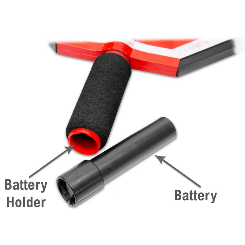 LED Paddle Signs Features Battery