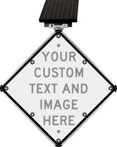 Custom LED Diamond Sign