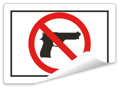 Illinois No Gun Label