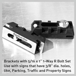 Parking Sign Fence Bracket