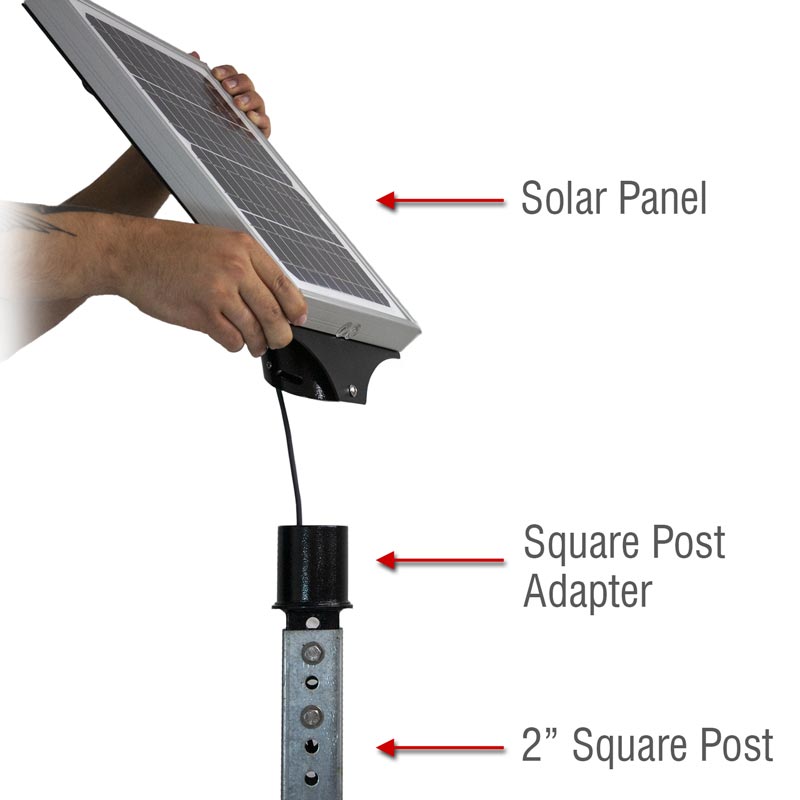 Solar Panel Bracket For Square Posts