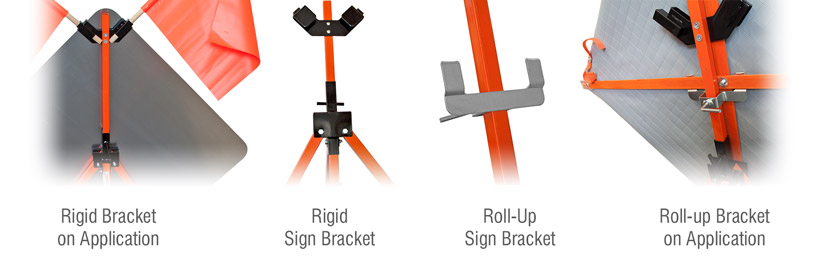 Tripod Sign Stand Brackets