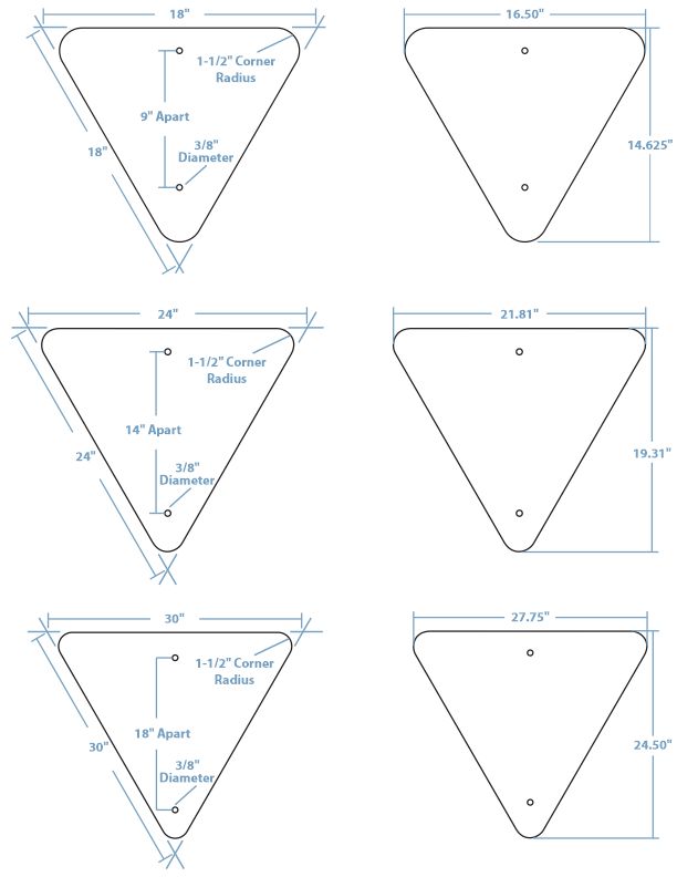 Yield Sign Specs