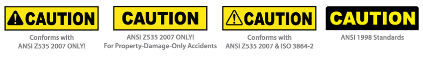 ANSI Z535.4 Safety Labels