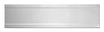 Blank Silver Extruded Blade Street Name Sign