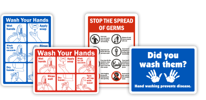 Wash Your Hands Signs